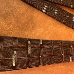 Vintage 1950’s orange/brown skinny tie